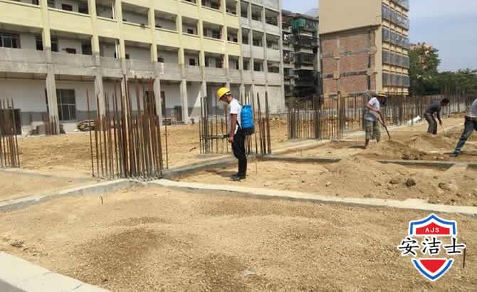 海口学校机关防治白蚁